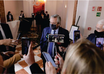 Apoyos de líderes europeos y del FMI, los aspectos más preciados de la gira presidencial