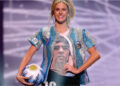 Los looks que eligió la Miss Argentina: un homenaje a Diego Maradona, brillos y transparencias