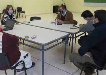Vacunación: Departamental de Escuelas se reunió con AGMER
