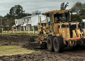 Villa Zorraquín trabaja en las mejoras de su campo de juego