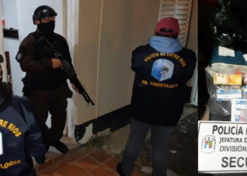 Pareja detenida por narcomenudeo