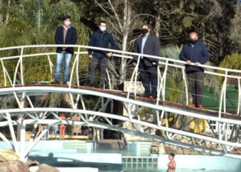 Francolini se reunió con el presidente de la CODESAL José Luis Rodríguez con eje en el desarrollo del turismo termal