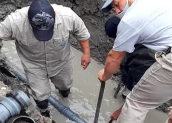 EDOS: trabajos programados de empalme a la nueva red de agua potable