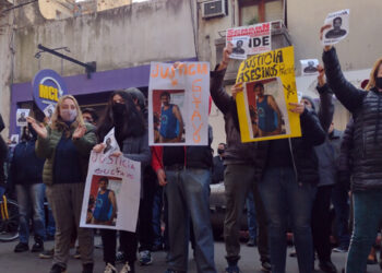 Movilización pidiendo justicia por Gustavo Cordero y mayor seguridad