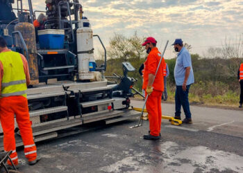 Continúan los trabajos de rehabilitación de la ruta provincial 6