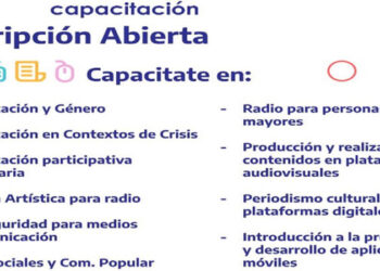 Capacitación para formar comunicadores, comunicadoras, periodistas y personas de la sociedad civil