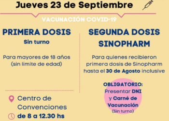 Nueva jornada de vacunación covid-19