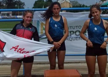 Greta Victoria Rodriguez sub campeona argentina en los 3000 mts c/obstaculos en Resistencia Chaco