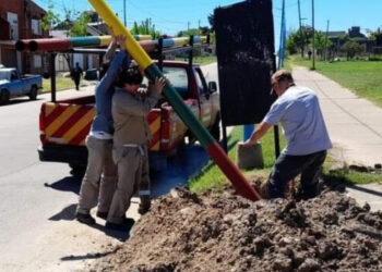 Alumbrado público: mejoras y mantenimiento en toda la ciudad