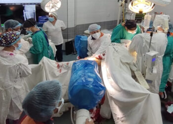 Buena evolución en paciente con politraumatismos operado en inédita cirugía en en el Hospital Masvernat