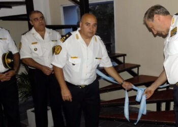 Inauguración de nuevas instalaciones en la Jefatura Departamental de Policía