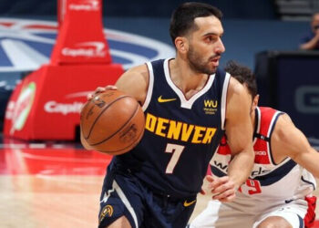 La lujosa asistencia de Campazzo en el partido de Denver contra Washington