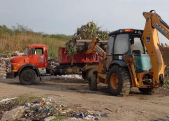 El municipio erradicó un microbasurales en inmediaciones de la defensa sur