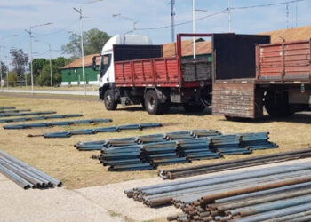 Carnaval 2022: Comenzó el armado de las tribunas del Corsódromo