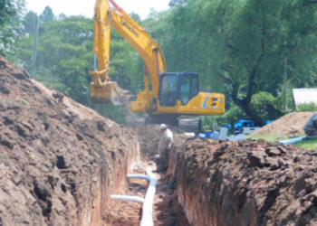 Con un 89% del porcentaje total de obra, avanza la ampliación de la Red Cloacal en Puerto Yeruá