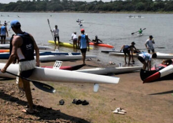 Concordia fue sede de la primera fecha del Campeonato Entrerriano de Canotaje