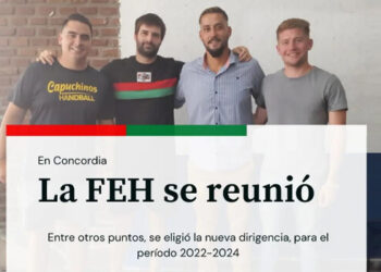 Renovación de autoridades en cargos directivos de la Federación Entrerriana de Handball