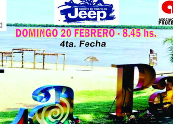 Se viene la cuarta fecha del Triatlon Jeep en La Paz