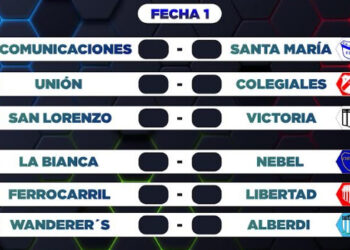 Programación para la fecha inicial de la máxima categoría de nuestro fútbol