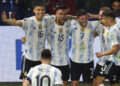 Argentina goleó a Venezuela 3 a 0 en La Bombonera