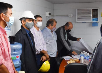 Transformación Campo El Abasto: técnicos del ministerio de ambiente de nación evalúan la obra de relleno sanitario