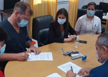 El Hospital Delicia Concepción Masvernat y UADER firma convenio de prácticas para la licenciatura de enfermería