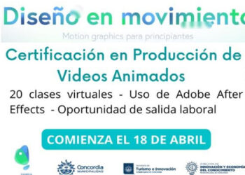 Inscripciones abiertas: Motion graphics para principiantes