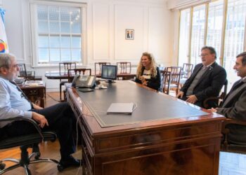 FRANCOLINI SE REUNIÓ CON EL MINISTRO DE SEGURIDAD ANÍBAL FERNÁNDEZ