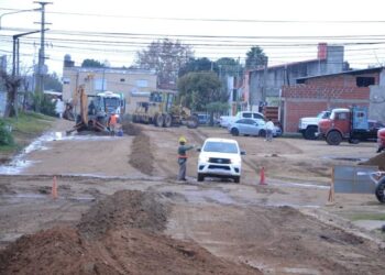 SE PONE EN MARCHA LA PAVIMENTACIÓN DE 66 CUADRAS EN CONCORDIA