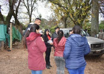 EL MUNICIPIO ASISTIÓ A LAS FAMILIAS DE BENITO LEGEREN  AFECTADAS POR EL INCENDIO