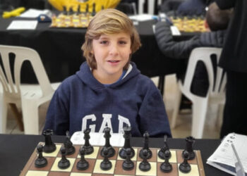 Santiago Anthonioz Blanc se destacó en el Campeonato Argentino de Ajedrez