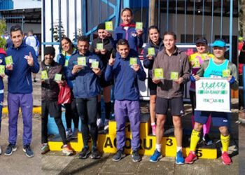 Los atletas del team Deportes Villa dela Álvez y Alegre ganaron en Uruguayna Brasil