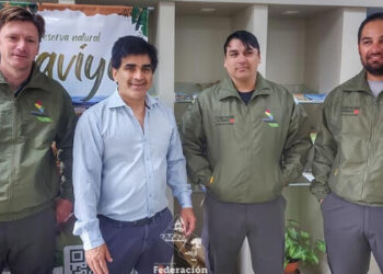 Federación: entrega de indumentaria y certificados a personal de Chaviyú