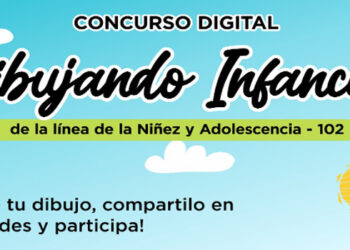 Línea 102: concurso digital de dibujos en el mes de las infancias