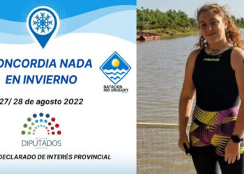 Concordia nada en invierno
