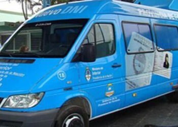 El Registro Civil Móvil vuelve este martes a Concordia