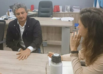 El Intendente Bravo mantuvo una importante reunión con la Secretaria Provincial de Energía Silvina Guerra en Paraná
