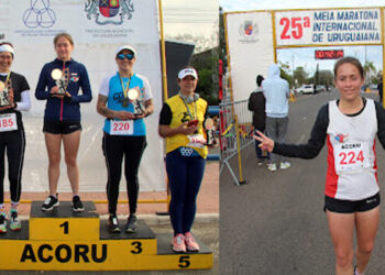 Greta Victoria Rodriguez fue la ganadora de al 14° edición de la Rustica Internacional 10k de Uruguaiana Brasil