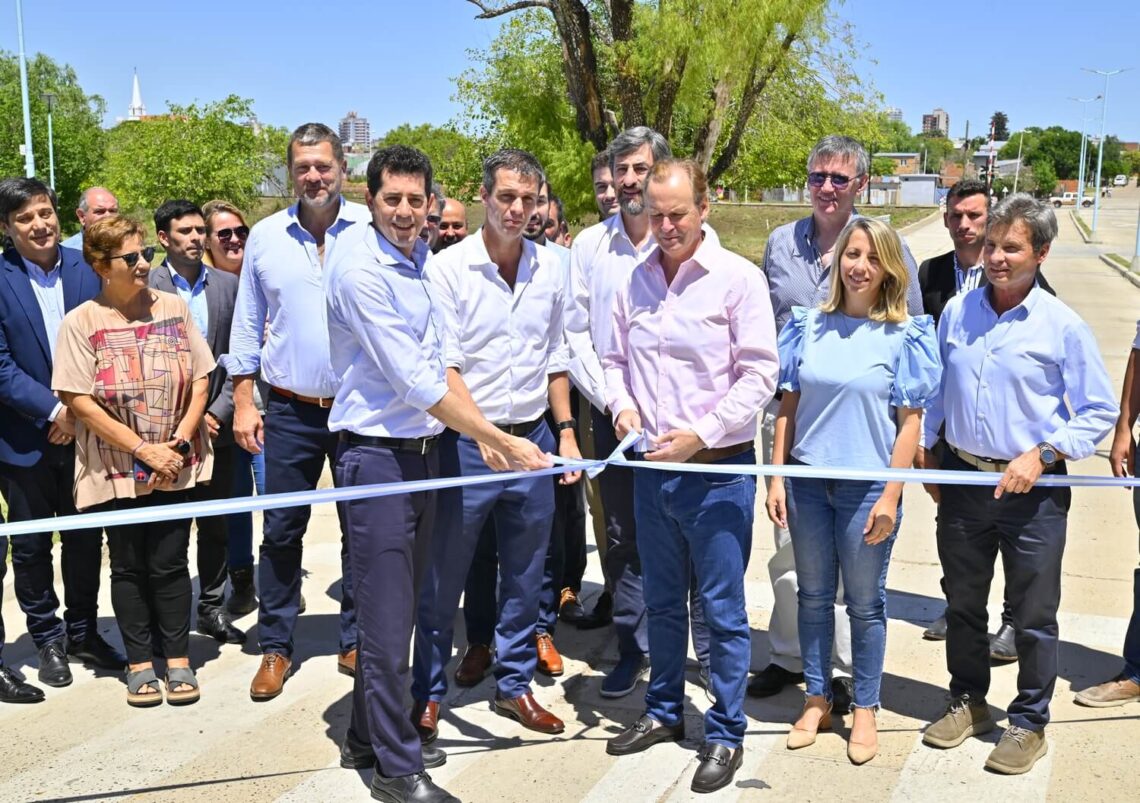 De Pedro, Bordet y Cresto destacaron el impacto de las obras públicas en la calidad de vida de la comunidad