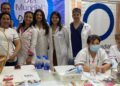 El Hospital Masvernat se iluminó de azul por el Día Mundial de la Diabetes
