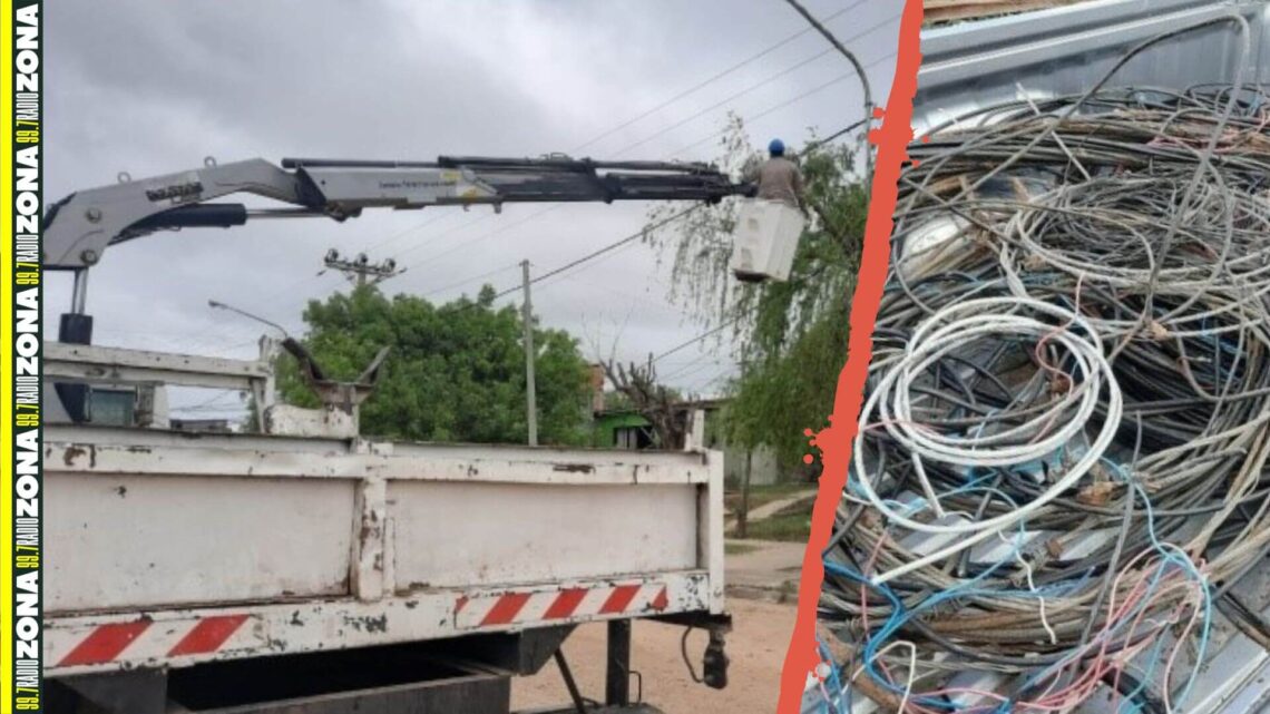 INCAUTACIÓN DE IMPORTANTE CANTIDAD DE CABLES EN OPERATIVOS ANTHURTOS