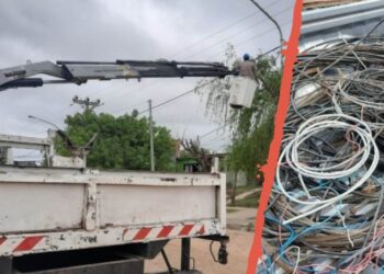 INCAUTACIÓN DE IMPORTANTE CANTIDAD DE CABLES EN OPERATIVOS ANTHURTOS