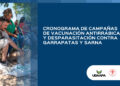 VETERINARIA MUNICIPAL: CRONOGRAMA DE VACUNACIÓN Y DESPARASITACIÓN