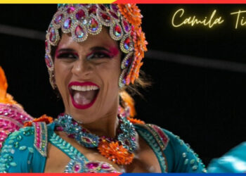Camila Timón Reina de Batería del Carnaval de Concordia 2023