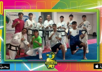 Taekwondo: se dictó una clase especial para Danes en Ferro