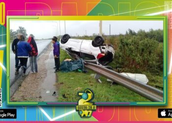 Siniestro Vial en Autovía José Gervasio Artigas, con despiste y sin lesionados