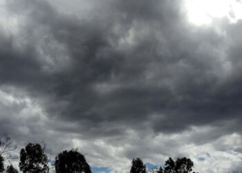 Llegó la lluvia y bajo la temperatura