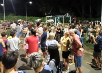 Por más seguridad, vecinos cortaron un ingreso a Concordia