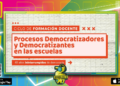 El CGE propone un curso de formación docente que conmemora los 40 años de democracia