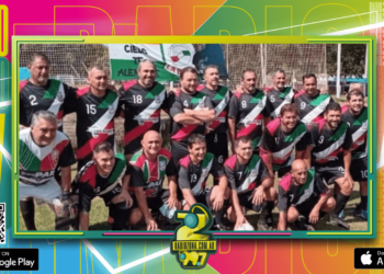 Temperley gano y se cortó solo en la punta del señiors +45